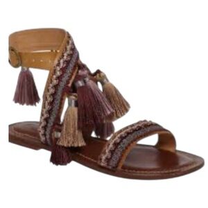 Topshop  gladiator sandals W/ Tassels